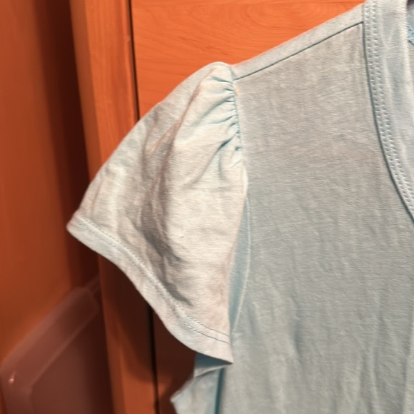 Blue Ombré tiered knee length dress (bundlepalooza add on to any bundle for $3) - Picture 3 of 6